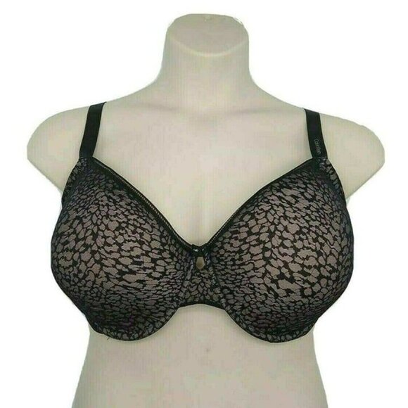 Calvin Klein Seductive Comfort Soft Cup Bra 40DDD - Picture 2 of 10